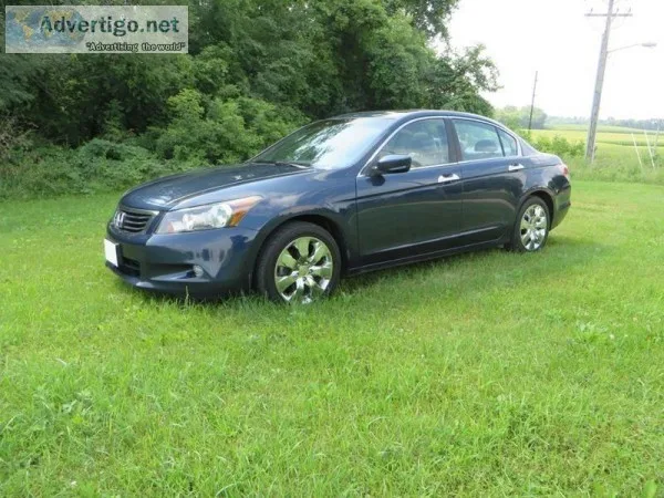 2010 Honda Accord EXL Blue 86623 Miles