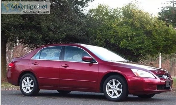 2004 Honda Accord EX Red 37222 Miles