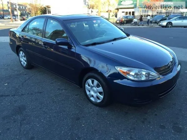 2004 Toyota Camry Blue LE 55213 Miles