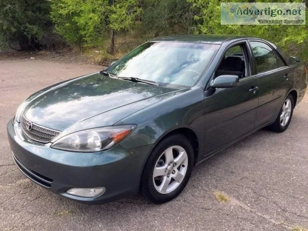 2004 Toyota Camry SE Green 49240 Miles