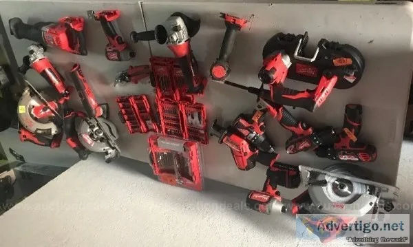 New and Used Milwaukee Tool Lot and More