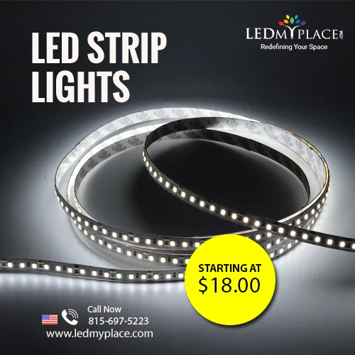 Light Up Your Indoor Area With 12V LED Strip Lights - Order Now