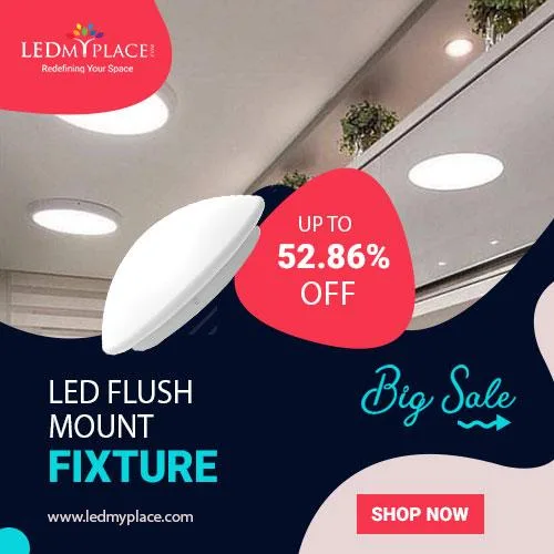 Order now LED flush mount fixtures  at the best price
