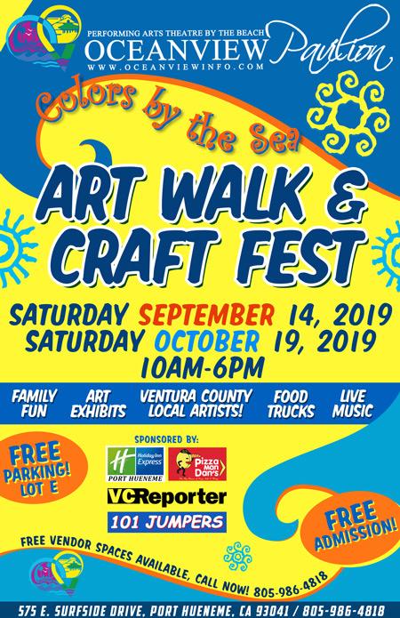 Colors by the Sea Art Walk and Craft Fest