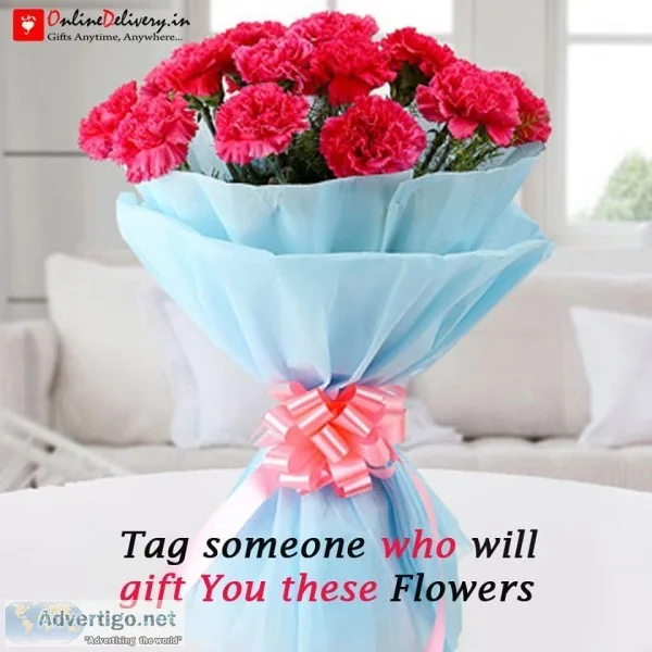 Send Flowers to Bhopal For Family or Friend by Online Flowers De