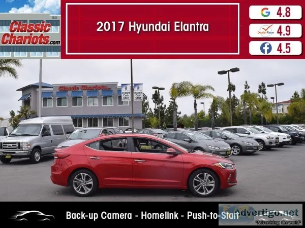 Used 2017 Hyundai Elantra Limited for Sale in San Diego - 19833