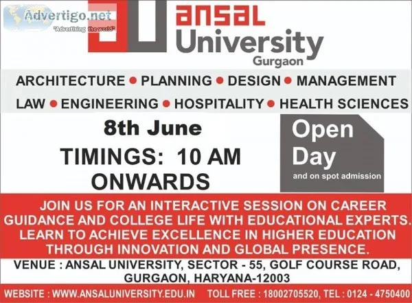 Sushant School of Health Sciences  Ansal University Gurgaon