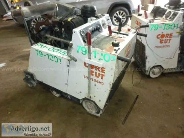 Walk-Behind Concrete Cutting Saw