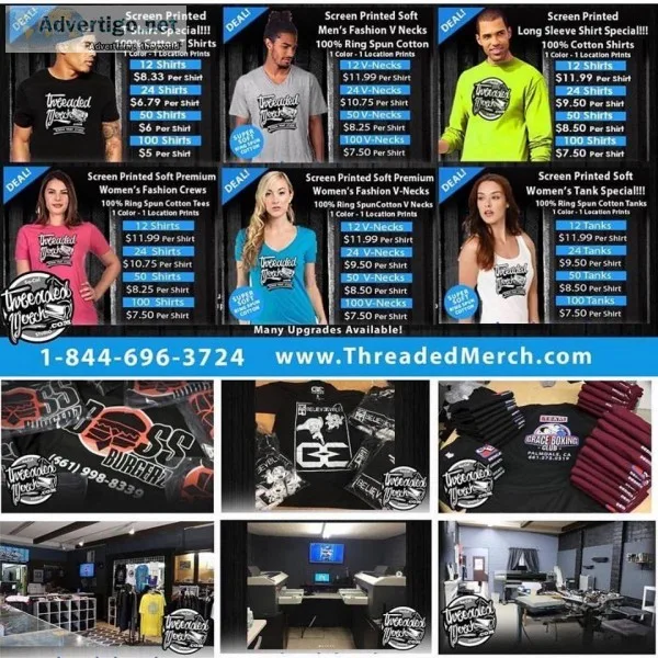Custom T Shirt Printing - Screen Printing