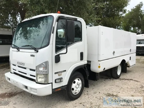 2012 Isuzu NPR HD Landscape Spray Truck