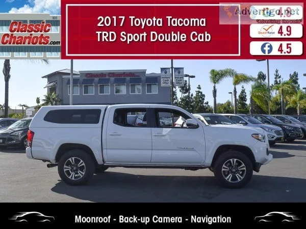 Used 2017 TOYOTA TACOMA TRD SPORT DOUBLE CAB for Sale in San Die