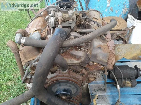 1979 Chevy bus 350 C.I. Engine