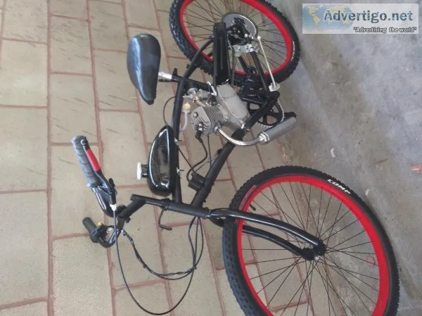 New custom motorized bike 80cc