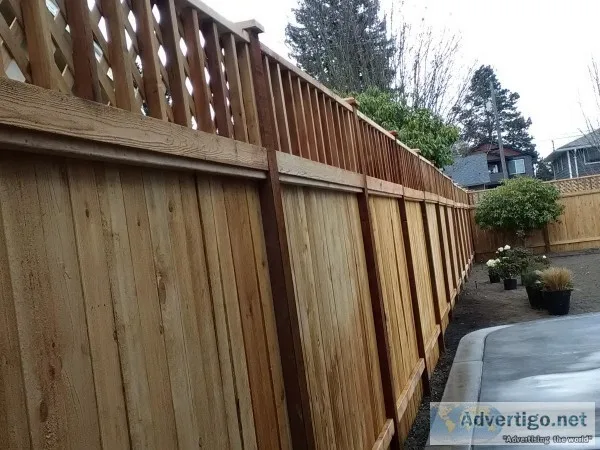 Fences and decks custom built