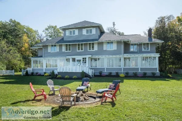 Waterfront property on Lake Erie