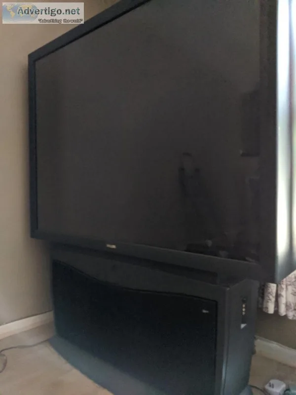 Philips Magnavox 72&quot projection screen