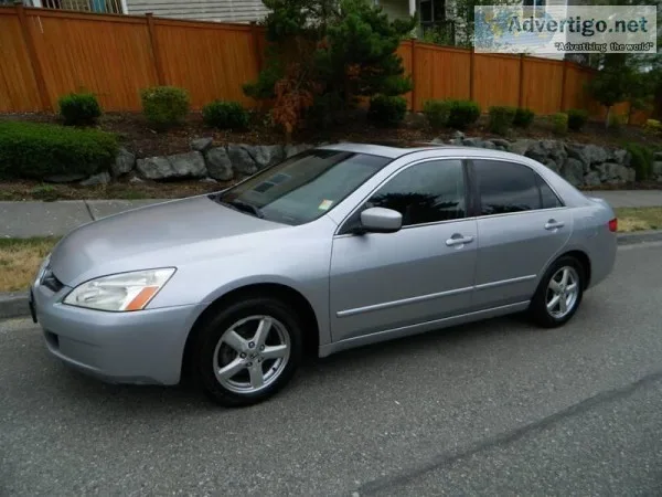2005 Honda Accord EX Gray 63436 miles