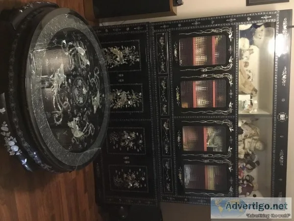 Mother of Perl oriental furniture