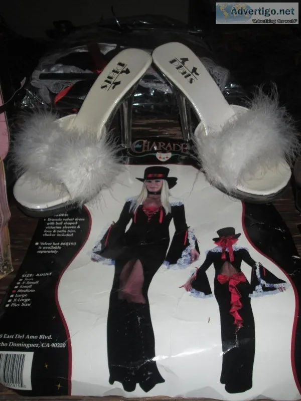 lady halloween costumes with shoes