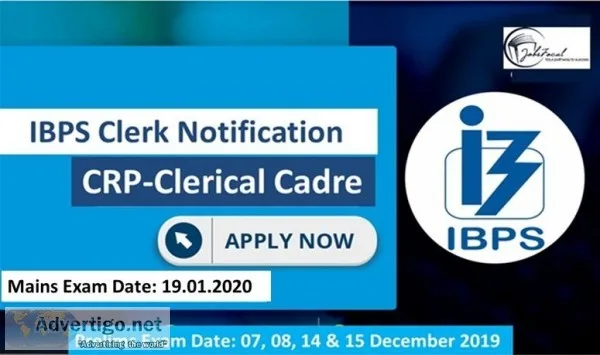 IBPS Clerk IX Notification 2019 &ndash 2020 IBPS Clerk Syllabus 