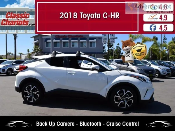 Used 2018 TOYOTA C-HR XLE -20213a