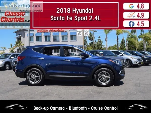 Used 2018 HYUNDAI SANTA FE SPORT 2.4L for Sale in San Diego - 20