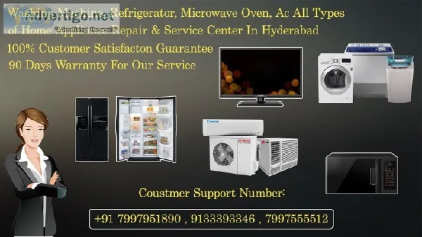 Whirlpool Front Load Washing Machine Service Center in Hyderabad