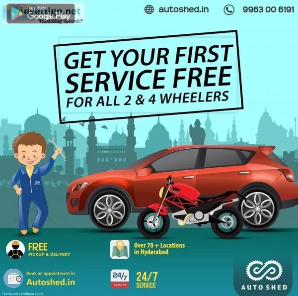 Car and Bike Repair Service Center in Jubilee Hills Hyderabad &n