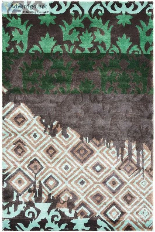 Abstract Paint Fall Modern Carpet - Rugs and Beyond