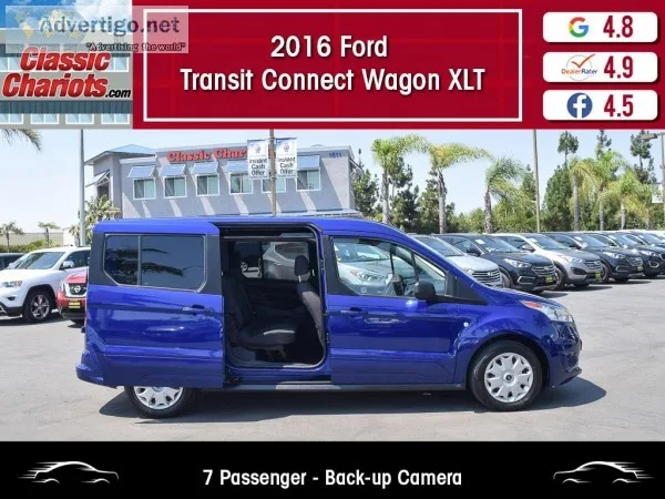 Used 2016 FORD TRANSIT CONNECT WAGON XLT for Sale in San Diego -