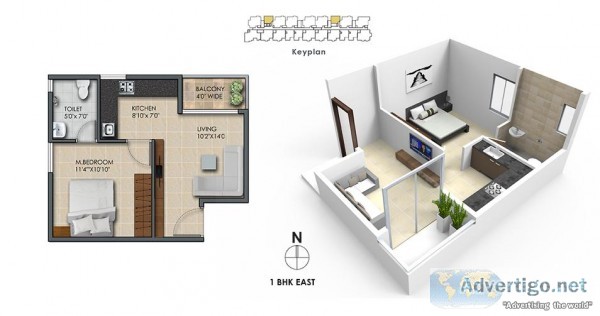 Subha 9 Sky Vue-1BHK Flats for Sale in Chandapura-21 Lakhs onwar