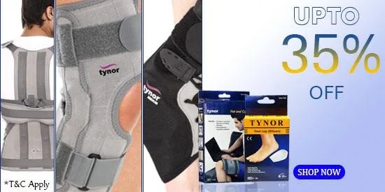 Tynor Offers Great Discount  of 35% on Products TabletShablet