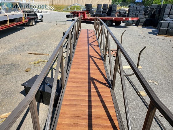 Boat dock work