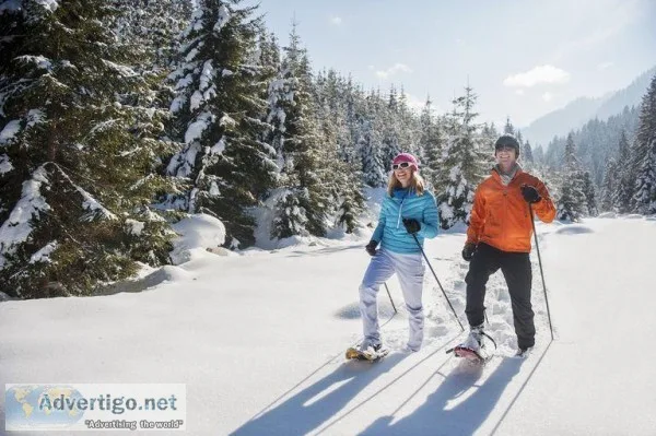 Snowshoeing Banff