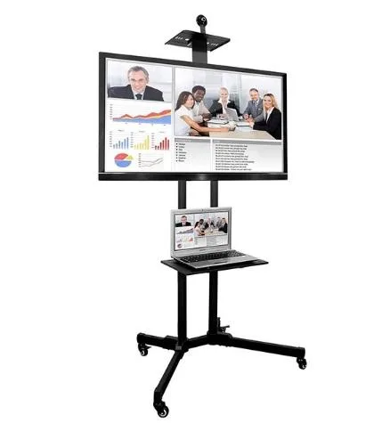 Interactive Trade Show TV Stands  Portable TV Stands - Tent Depo
