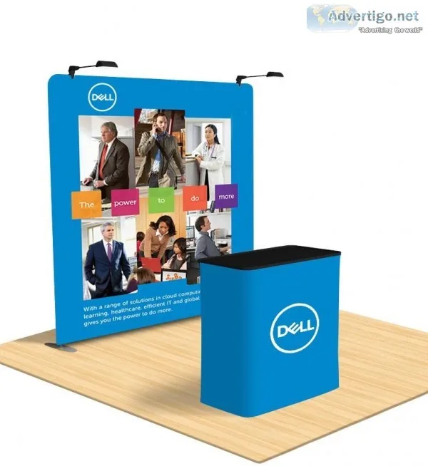 Tension Fabric Displays With Custom Printed Graphics - Tent Depo