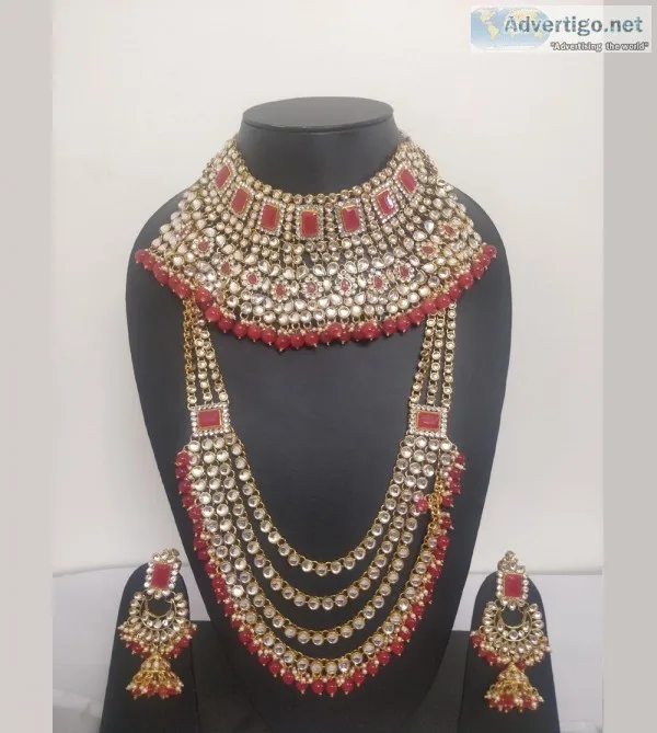 1.Book your Jewellery set For Wedding From Bridal jewellery shop