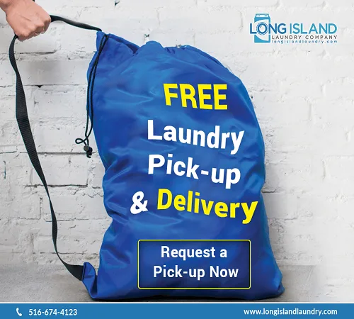 For pickup and drop off laundry service in long island in Glen C