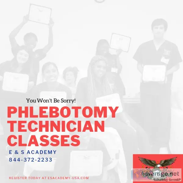 You Won t Be Sorry - Phlebotomy Technician Classes