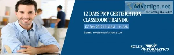 12 Days PMP Certification Training in Hyderabad
