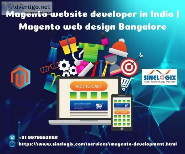 Magento website developer in India  Magento web design Bangalore