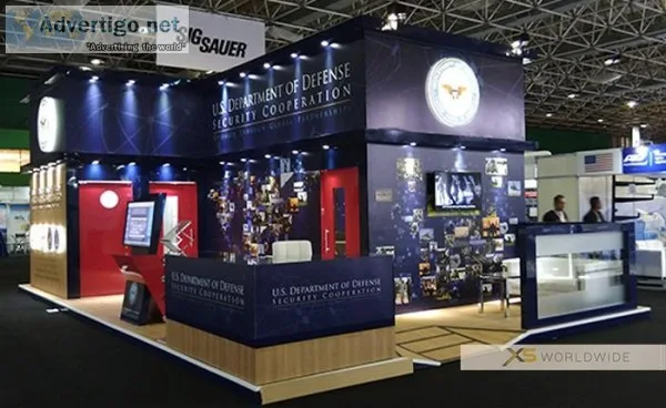 Best Tradeshow Exhibition Booth Builder For Dubai Airshow 2019