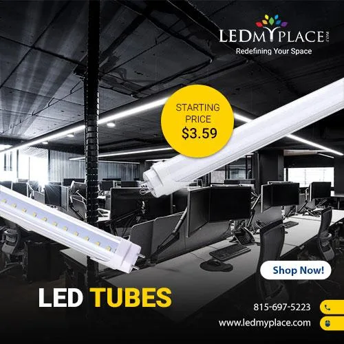 Upgrade Your Office By Using LED Tube Lights