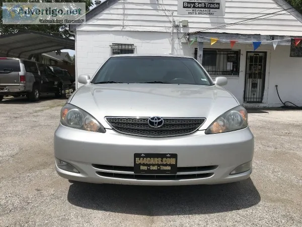 2002 Toyota Camry se 4 cylinder