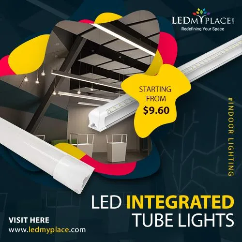 Switch To LED Integrated Tube For Flicker-Free Lighting