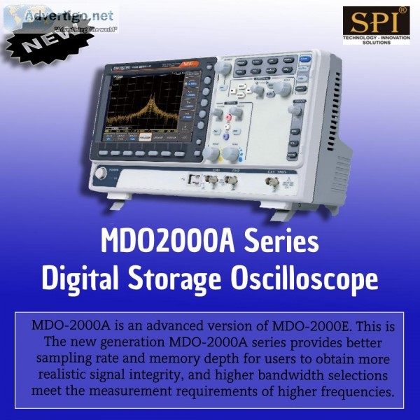 New Arrival MDO2000A Series Digital Storage Oscilloscope