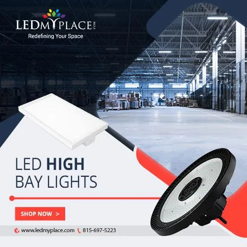 Brighten Up Your Warehouse Spaces By Using LED  High Bay Lights