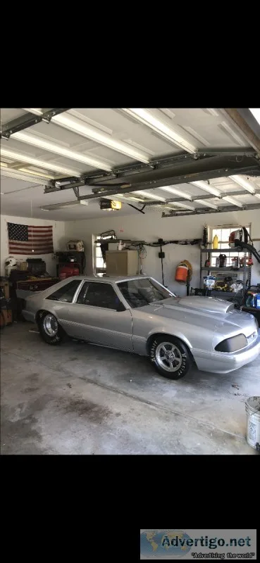 1991 backhalf mustang rolling chassis