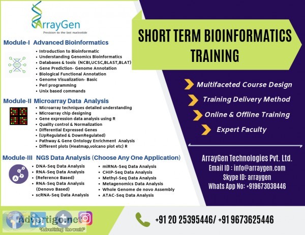 Advanced Bioinformatics and NGS Training Program
