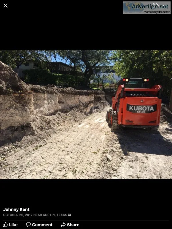 Bobcat Backhoe Hauling service